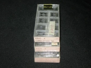 SCATOLA 10 INSERTI TOSHIBA TUNGALOY CNMG432A-SA KS20 - Foto 1 di 1