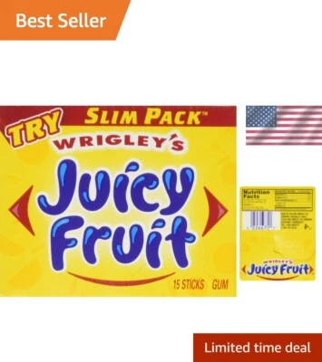 Juicy Fruit Slim Pack,14 盎司 — 第 1/4 张图片
