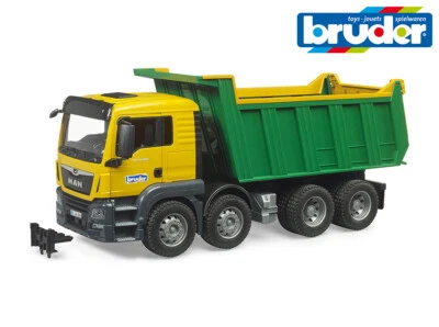 Bruder Giocattoli 03766 Uomo Tgs 26.500 Ribaltamento Camion - Dump Autocarro L - Immagine 1 di 3