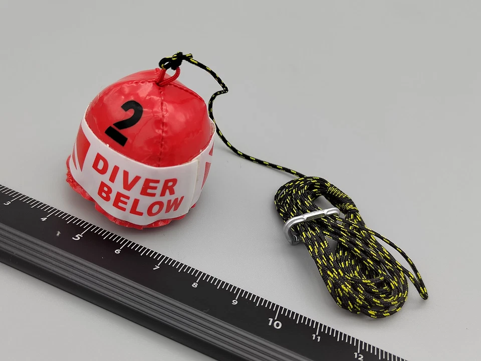 Marcador de superficie de buceo con cuerda DAMTOYS DAM 78055 escala 1/6 Recon Combat Driver Foto 1 de 1