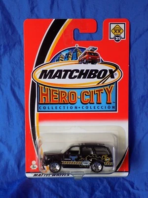 Matchbox Hero City CADILLAC ESCALADE #21 'Treasure Hunt' GMC NOC - Image 1 of 4