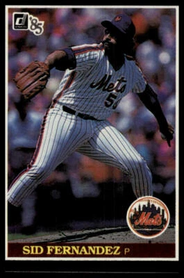 1985 Donruss #563 Sid Fernandez - Image 1 of 2