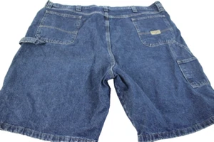 Wrangler Men's 46W x 10L Carpenter Denim Jean Shorts #D215 - Picture 1 of 4