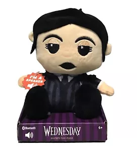 Altavoz Bluetooth de felpa Bitty Boomers Wednesday The Addams Family - Nuevo - Imagen 1 de 3