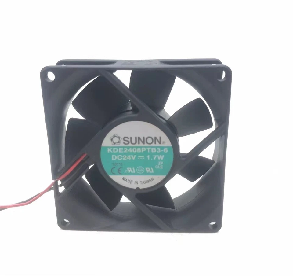 SUNON KDE2408PTB1-6 DC 24V 3.4W server cooling fan 80x80x25mm 80mm wholesale FAN - Image 1 of 1