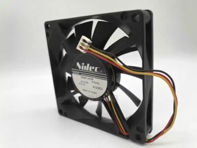 NIDEC D08R-24TM 01B (IX) DC24V 0.13A 8CM 3-pin 3Z08E2 Inverter Cooling Fan - Image 1 of 3