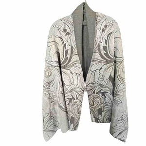 Chico's Reversible Floral Knit Ruana Wrap - New with Tags - Picture 1 of 9