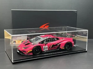 1/18 SCALE SPARK IRON DAMES LAMBORGHINI HURACAN GT3 EVO2 24HR SPA 2023 - Picture 1 of 11