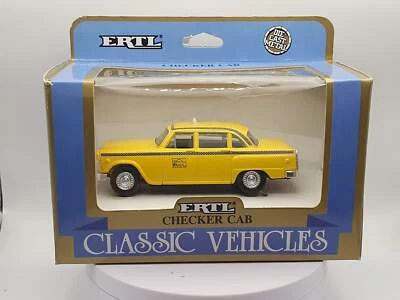 Checker Taxi Cab Ertl 1/43 Giallo - Immagine 1 di 2