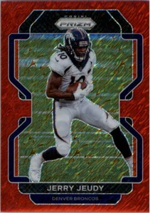 2021 Panini Prizm Prizms Red Shimmer #199 Jerry Jeudy /35 - NM-MT - Picture 1 of 2