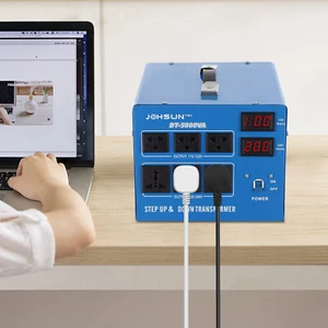 Heavy Duty 5000W Voltage Transformer Step Up/Down 110-120V, 220-240V Converter - Picture 1 of 24