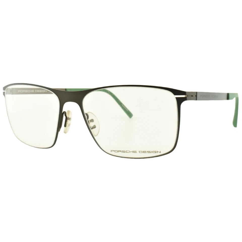 Porsche Design P8256 A Dark Chocolate / Green Full Rim Optical Frames Eyeglasses - Image 1 of 4