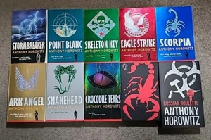 10x Alex Rider Series By Anthony Horowitz Stormbreaker - Picture 1 of 5