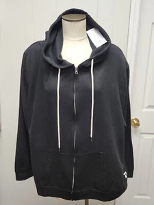 Zelos Sweatshirt Hoodie Size 3XL Black Long Sleeve Pullover Pockets Hooded - Picture 1 of 9