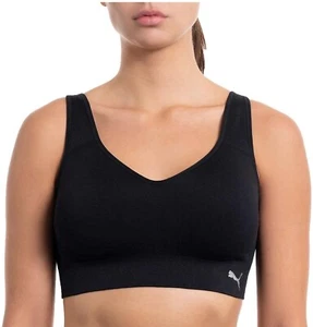 2-Pack Puma Performance Women's Seamless Sports Bra - Picture 1 of 6