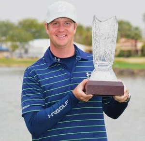 Pelota de golf firmada por Hudson Swafford Race Builder Champions - Imagen 1 de 2