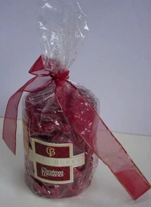 CLAIRE BURKE Christmas Memories Pillar Candle NEW - Picture 1 of 8