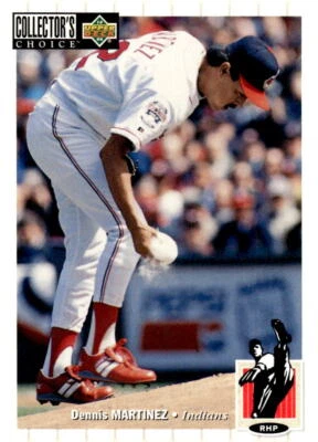 1994 Collector's Choice #546 Dennis Martinez - Image 1 of 2