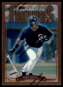 1996 Topps Finest Franchises Tony Gwynn #320