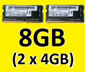 🍀 NEW! Kingston Acer 8GB 4GB x2 PC4-3200 DDR4 Laptop SODIMM RAM Samsung Micron - Picture 1 of 3