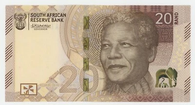 South Africa 20 Rand ND 2023 Pick 149 UNC Uncirculated Banknote Mandela - Image 1 of 2