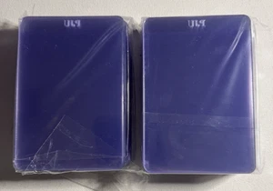 98Ct Semi Rigid Card Holders for Graded Cards-Missing Card Sleeves - Picture 1 of 17