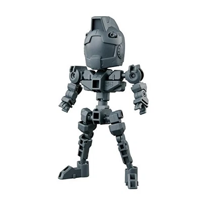 SD Gundam cross silhouette cross silhouette frame [Gray] color-coded pre-Plasti - Image 1 of 4