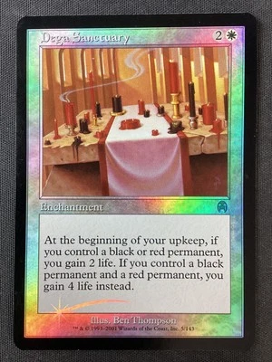 MTG Apocalypse #5 Dega Sanctuary FOIL LP - Image 1 of 2