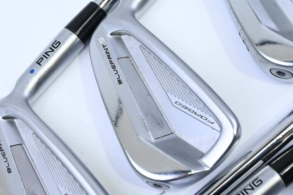 Ping Blueprint S Irons / 4-PW / Blue Dot / X-Flex Dynamic Gold 120 X100 Shafts - Image 1 of 4