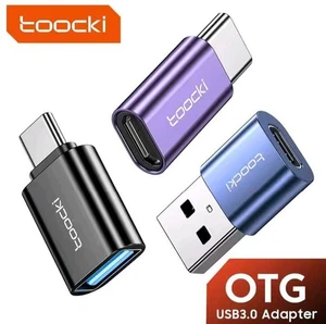 Toocki USB 3.0 OTG Adapter Type-C – Fast Data & Charging for Phone & Laptop - Imagen 1 de 15