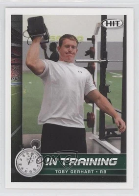 2010 SAGE Hit In Training Toby Gerhart #75 Rookie RC - Image 1 of 2