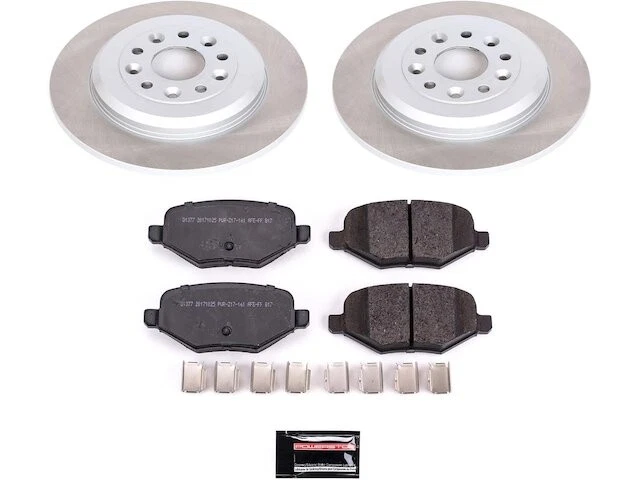 Rear Brake Pad and Rotor Kit For 2011-2012 Ford Edge KZ137GC - Изображение 1 из 1