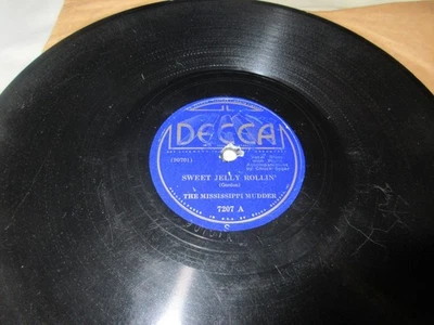 78 rpm THE MISSISSIPPI MUDDER Sweet Jelly Rollin'/Baker Man Decca Blues 1936 - image 1 of 2