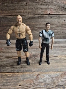 Ultimate Referee With Deluxe Articulation/Brock Lesnar for WWE Figuren Konvolut - Bild 1 von 17