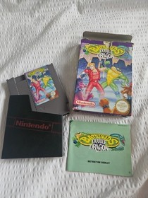 NES BATTLETOADS DOUBLE DRAGON VIDEOJUEGO ORIGINAL NINTENDO, CAJA MANUAL UK 