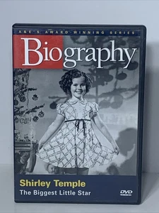 A&E Biography Shirley Temple: The Biggest Little Star Documentary (DVD,2005) LNC - Imagen 1 de 1
