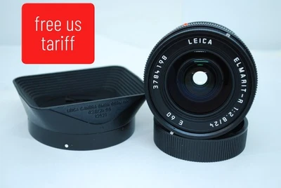 "Excelente++" Leica ELMARIT-R 24mm f/2.8 ROM E60 Wide Agle para montaje R #5918 Foto 1 de 4