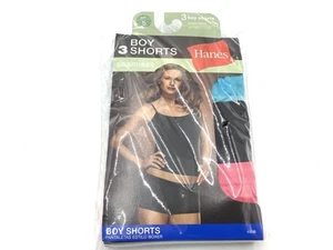 Pantalones cortos Hanes para mujer 49SB sin costuras nuevos con etiquetas S - Imagen 1 de 4