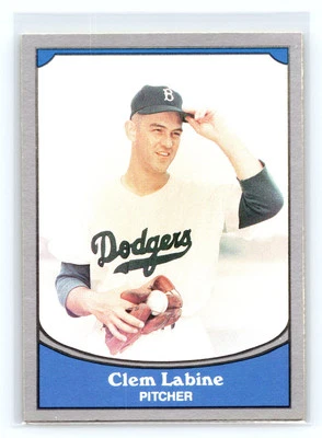 1990 Pacific Legends #89 Clem Labine Brooklyn Dodgers - Image 1 of 2