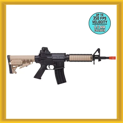 Rifle aire-suave Game Face Elite Renegade propulsado por resorte hasta 350 FPS velocidad Foto 1 de 4