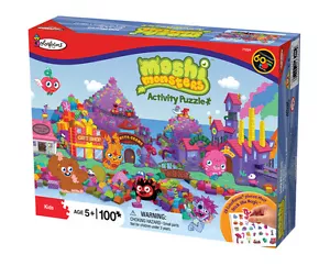 Moshi Monsters Fun Park Activity - Quality Jigsaw Puzzle - 100 Pieces - Picture 1 of 1