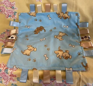 Cachorro Perrito Taggie Lovey Manta de Seguridad Bebé Niño Hecho a Mano Suave - Imagen 1 de 9