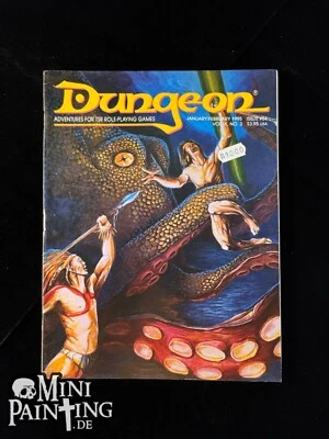 DUNGEON Adventures for TSR - Vol IX - No. 3 - Ausgabe 51 - 1995 D&D English - Bild 1 von 3