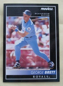 GEORGE BRETT Kansas City ROYAL 1992 PINNACLE BASEBALL CARD #60