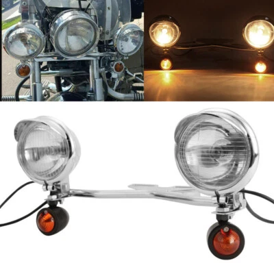 Passing Lights 酒吧转向信号灯适用于本田 VT1100 VT750 VT700 阴影刀 — 第 1/4 张图片