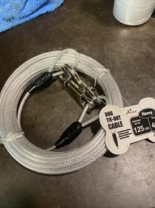 Petest 40ft Cavo di Tie-Out Riflettente per Cani Pesanti - Foto 1 di 3