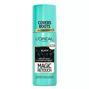 L'Oreal Paris Magic Retouch Black Root Touch Up Spray 75 ml - Picture 1 of 6