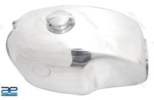 Petrol Gas Fuel Tank Aluminum Alloy With Cap Fits BMW R100 RT Rs R90 R75 R80 - Picture 1 of 11