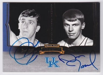 2006-07 Press Pass Legends Pat Riley/Dan Issel Alumni Association Dual Auto 2/50 - Image 1 of 2