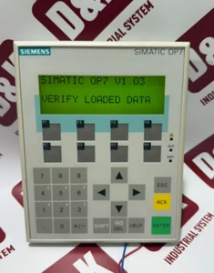 SIEMENS 6AV3607-1JC20-0AX1 Operator panel OP7/DP LC display #AD1612# 1 pcs - Picture 1 of 21